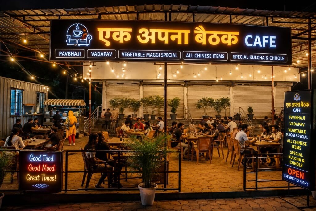 तिल्दा नेवरा की शाम अब होगी और भी लाजवाब, ‘एक अपना बैठक’ कैफे का भव्य शुभारंभ