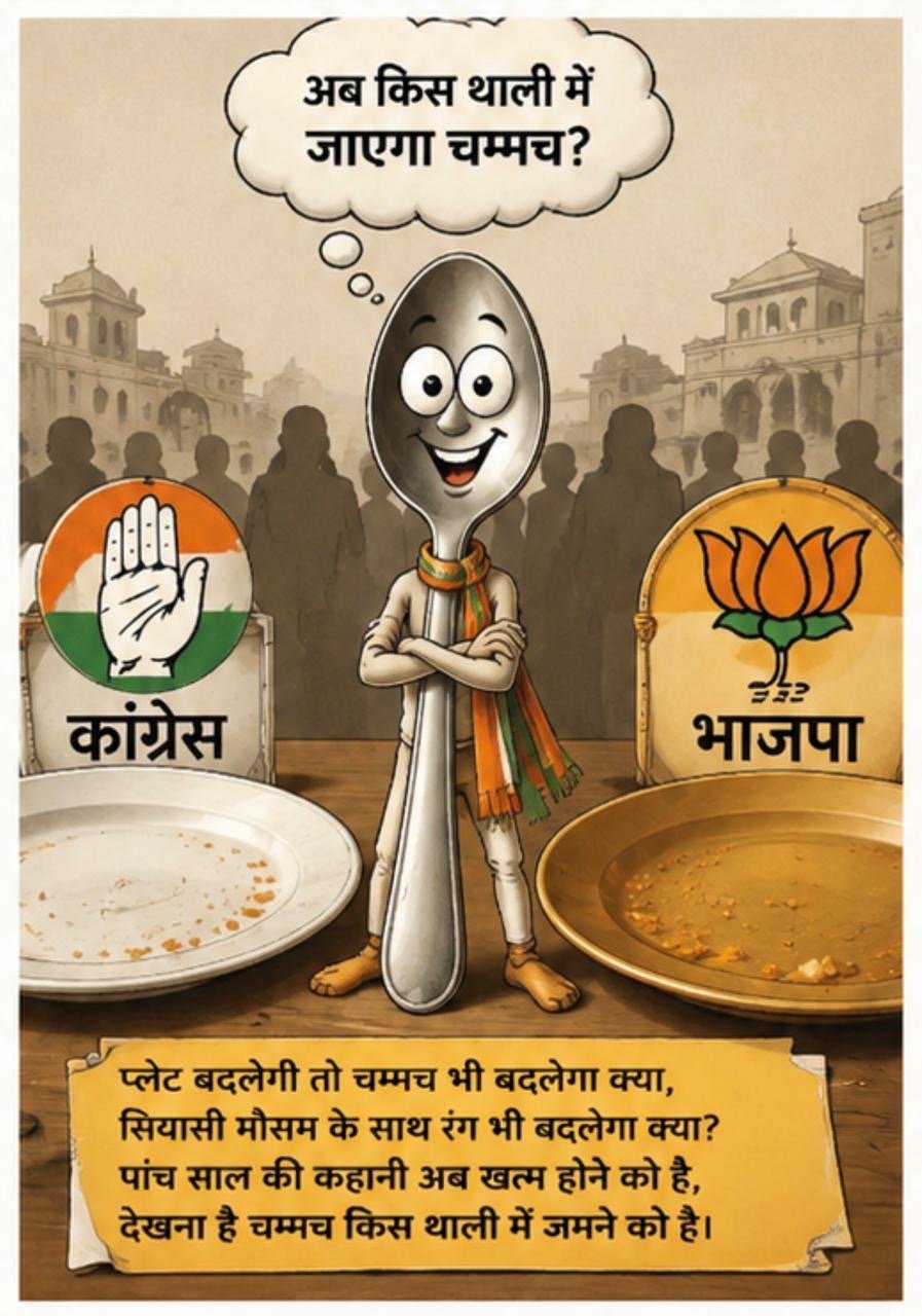 पांच साल तक प्लेट में खाना, चम्मच की भी खूब चलती है शान; फिर प्लेट खाली हुई तो सवाल—अब किस थाली में जाएगा चम्मच?