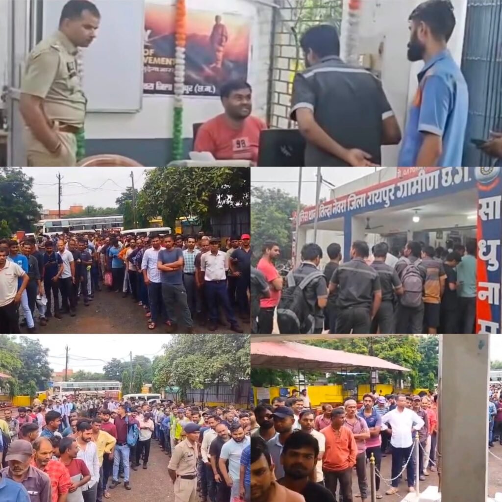 थाना प्रभारी रमाकांत तिवारी के नेतृत्व में तिल्दा-नेवरा पुलिस का विशेष अभियान