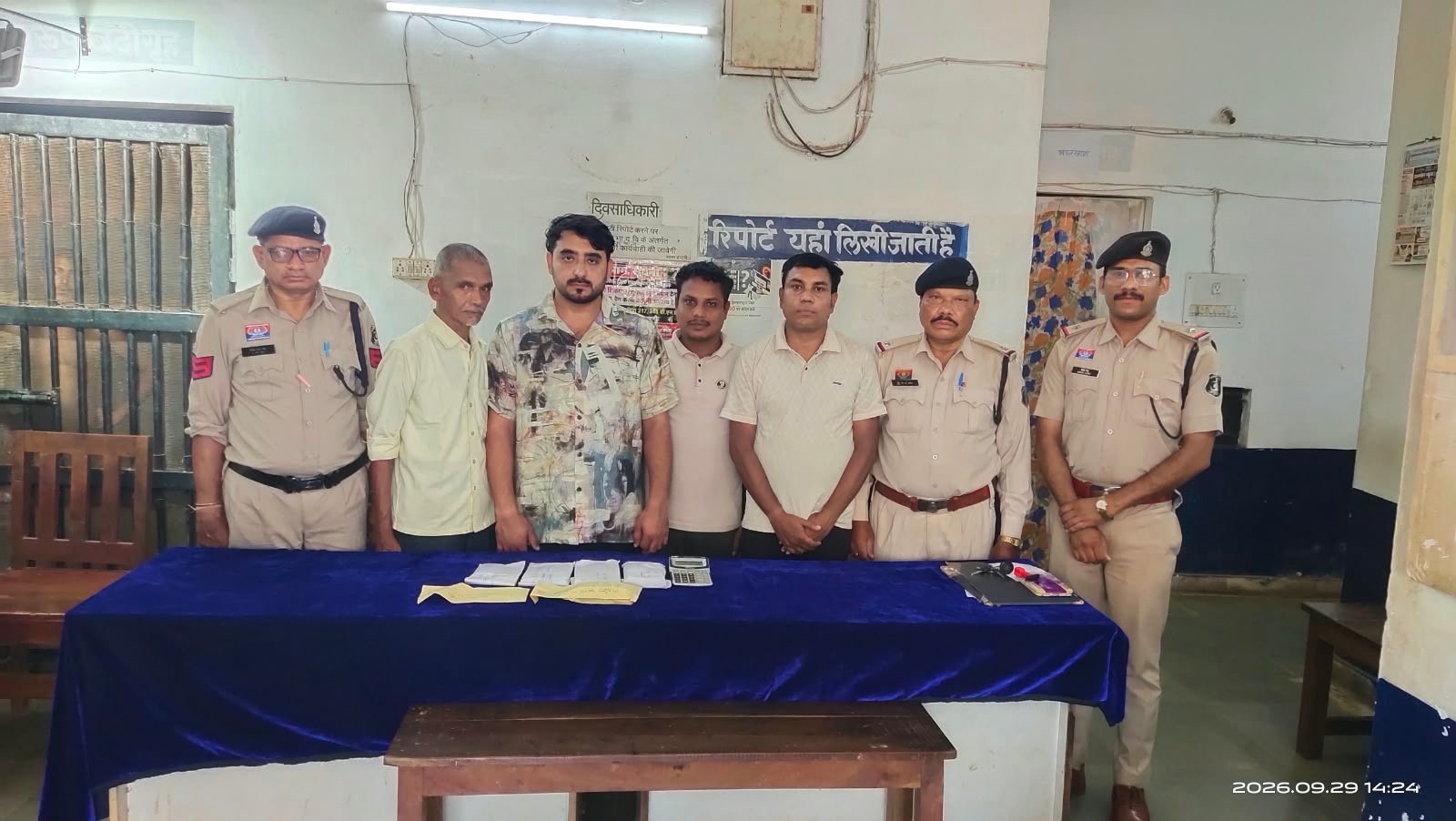 खरोरा में सट्टे के खिलाफ पुलिस की बड़ी कार्रवाई, चार सटोरिए गिरफ्तार